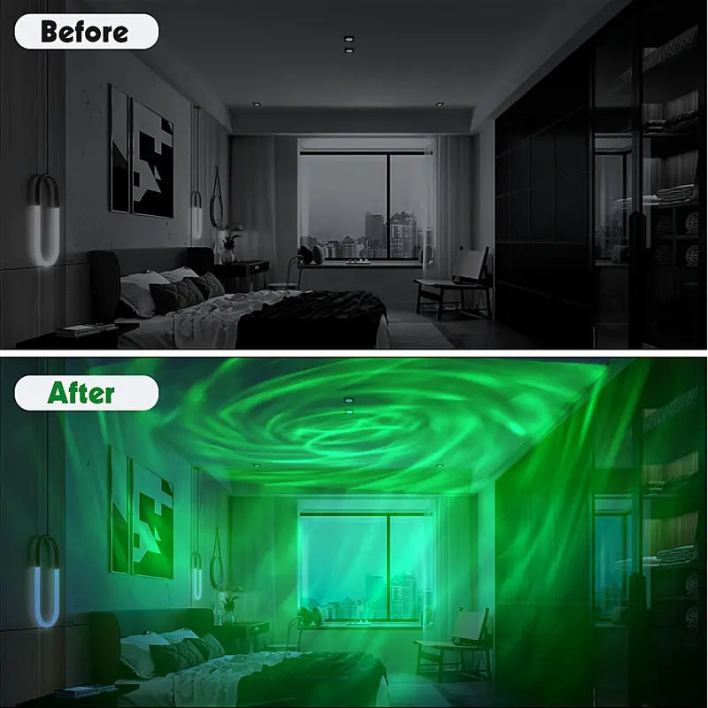 [LED Vortex Projection Light]
